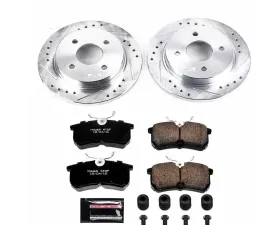 Power Stop Z23 Evolution Sport Brake Kit Rear Ford Fiesta 2014-2019