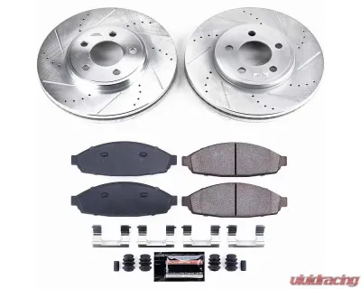 Power Stop Z23 Evolution Sport Brake Kit Front Ford Crown Victoria 2003-2011 - K1364