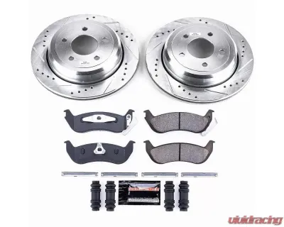 Power Stop Z23 Evolution Sport Brake Kit Rear Ford Crown Victoria 2003-2011 - K1368
