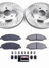 Power Stop Z23 Evolution Sport Brake Kit Front Ford Mustang 2005-2010                                     - K1382 - Image 2