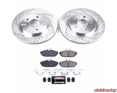 Power Stop Z23 Evolution Sport Brake Kit Rear Ford Mustang 2005-2011 - K1384