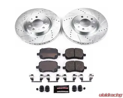Power Stop Z23 Evolution Sport Brake Kit Front Pontiac Solstice 2006-2009 - K1433