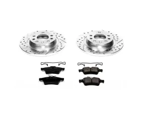 Power Stop Z23 Evolution Sport Brake Kit Rear Pontiac Solstice 2006-2009