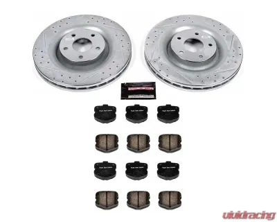 Power Stop Z23 Evolution Sport Brake Kit Front Chevrolet Corvette 2006-2013 - K1444