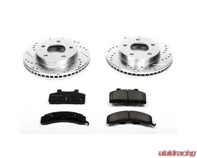 Power Stop Z23 Evolution Sport Brake Kit Front Buick Century 1983-1996 - K1487