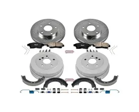 Power Stop Z23 Evolution Sport Brake Kit Front & Rear Toyota Camry 1992-2001