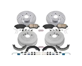 Power Stop Z23 Evolution Sport Brake Kit Front & Rear Toyota Camry 2000-2001