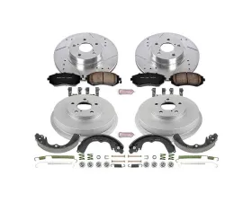 Power Stop Z23 Evolution Sport Brake Kit Front & Rear Subaru Impreza 2002-2003
