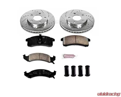 Power Stop Z23 Evolution Sport Brake Kit Front Buick LeSabre 1992-1993 - K1532