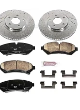 Power Stop Z23 Evolution Sport Brake Kit Front Cadillac Seville 1998-2002                                     - K1549 - Image 2