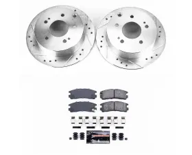 Power Stop Z23 Evolution Sport Brake Kit Rear Mitsubishi Eclipse 2006-2012