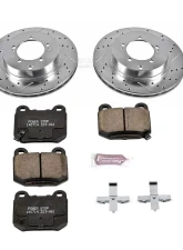 Power Stop Z23 Evolution Sport Brake Kit Rear Mitsubishi Lancer 2003-2006                                     - K156 - Image 2