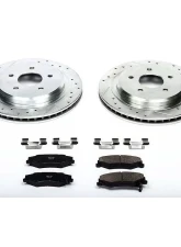 Power Stop Z23 Evolution Sport Brake Kit Rear Cadillac XLR 2004-2009                                     - K1563 - Image 2