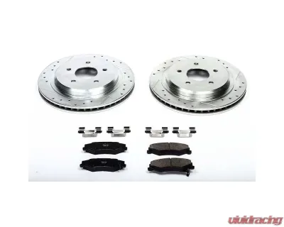 Power Stop Z23 Evolution Sport Brake Kit Rear Cadillac XLR 2004-2009 - K1563