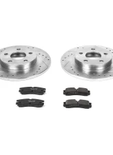 Power Stop Z23 Evolution Sport Brake Kit Rear Cadillac Seville 1998-2002                                     - K1567 - Image 2
