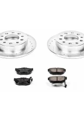 Power Stop Z23 Evolution Sport Brake Kit Rear Hyundai Tiburon 2003-2008                                     - K170 - Image 2
