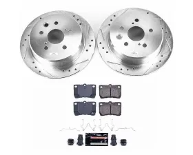 Power Stop Z23 Evolution Sport Brake Kit Rear Lexus IS250 2006-2013