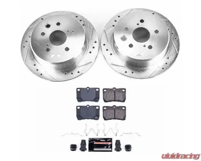 Power Stop Z23 Evolution Sport Brake Kit Rear Lexus IS250 2006-2013 - K195