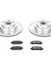 Power Stop Z23 Evolution Sport Brake Kit Rear Subaru Legacy 2005-2009                                     - K219 - Image 2