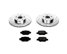 Power Stop Z23 Evolution Sport Brake Kit Front Scion tC 2005-2010