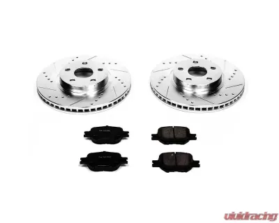 Power Stop Z23 Evolution Sport Brake Kit Front Scion tC 2005-2010 - K2313