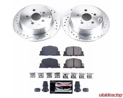 Power Stop Z23 Evolution Sport Brake Kit Rear Scion tC 2005-2010 - K2319