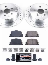 Power Stop Z23 Evolution Sport Brake Kit Rear Scion tC 2005-2010                                     - K2319 - Image 2