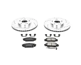 Power Stop Z23 Evolution Sport Brake Kit Front Acura RSX 2002-2006