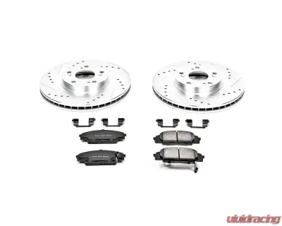 Power Stop Z23 Evolution Sport Brake Kit Front Acura RSX 2002-2006 - K2439