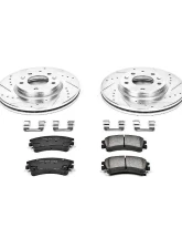 Power Stop Z23 Evolution Sport Brake Kit Front Mazda Mazda 6 2003-2005                                     - K2448 - Image 2