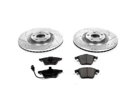 Power Stop Z23 Evolution Sport Brake Kit Front Audi S4 2004-2009