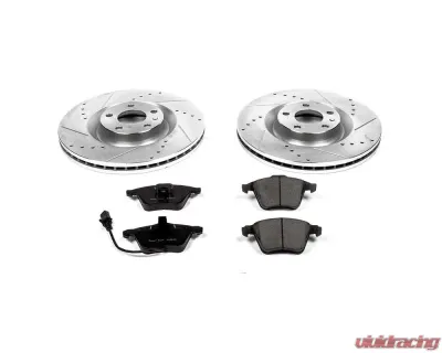 Power Stop Z23 Evolution Sport Brake Kit Front Audi S4 2004-2009 - K2934