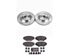 Power Stop Z23 Evolution Sport Brake Kit Front Mazda RX-8 2004-2011