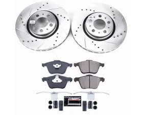 Power Stop Z23 Evolution Sport Brake Kit Front Volvo S60 2008-2009