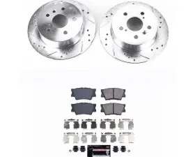 Power Stop Z23 Evolution Sport Brake Kit Rear Lexus ES350 2007-2012