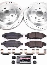 Power Stop Z23 Evolution Sport Brake Kit Rear Cadillac CTS 2008-2014                                     - K3072 - Image 2