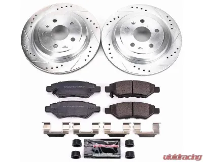Power Stop Z23 Evolution Sport Brake Kit Rear Cadillac CTS 2008-2014 - K3072