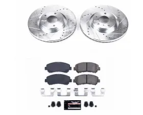 Power Stop Z23 Evolution Sport Brake Kit Front Nissan Maxima 2009-2014