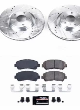 Power Stop Z23 Evolution Sport Brake Kit Front Nissan Maxima 2009-2014                                     - K3076 - Image 2