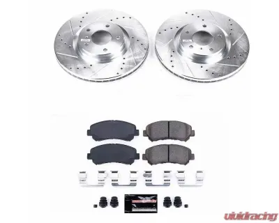 Power Stop Z23 Evolution Sport Brake Kit Front Nissan Maxima 2009-2014 - K3076