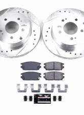 Power Stop Z23 Evolution Sport Brake Kit Rear Mitsubishi Eclipse 2006-2012                                     - K3079 - Image 2