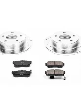 Power Stop Z23 Evolution Sport Brake Kit Rear Nissan Maxima 1989-1994                                     - K3099 - Image 2
