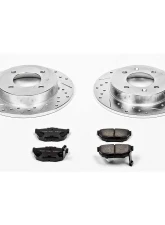 Power Stop Z23 Evolution Sport Brake Kit Rear Hyundai Elantra 1997-2006                                     - K3106 - Image 2