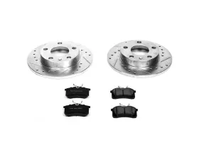Power Stop Z23 Evolution Sport Brake Kit Rear Audi A4 2002-2006