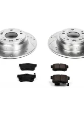 Power Stop Z23 Evolution Sport Brake Kit Rear Acura Legend 1991-1995                                     - K3153 - Image 2
