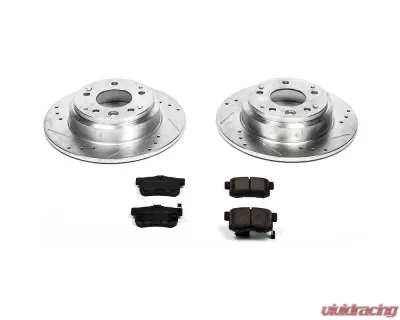 Power Stop Z23 Evolution Sport Brake Kit Rear Acura Legend 1991-1995 - K3153