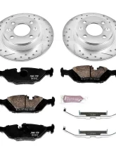 Power Stop Z23 Evolution Sport Brake Kit Rear Saab 900 1988-1993                                     - K367 - Image 2