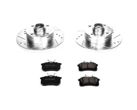 Power Stop Z23 Evolution Sport Brake Kit Rear Volkswagen Cabrio 1999-2002