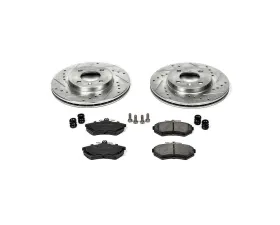 Power Stop Z23 Evolution Sport Brake Kit Front Volkswagen Cabrio 1995-2002