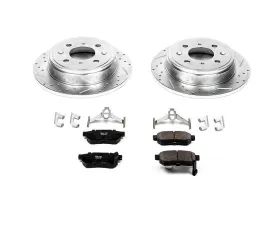 Power Stop Z23 Evolution Sport Brake Kit Rear Acura Integra 1990-2001